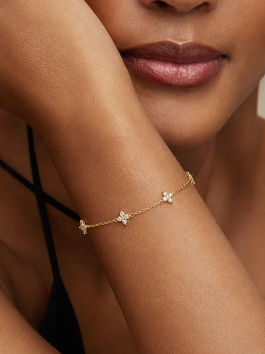 Round Flower Bracelet