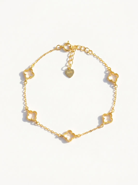 Open Clover Bracelet