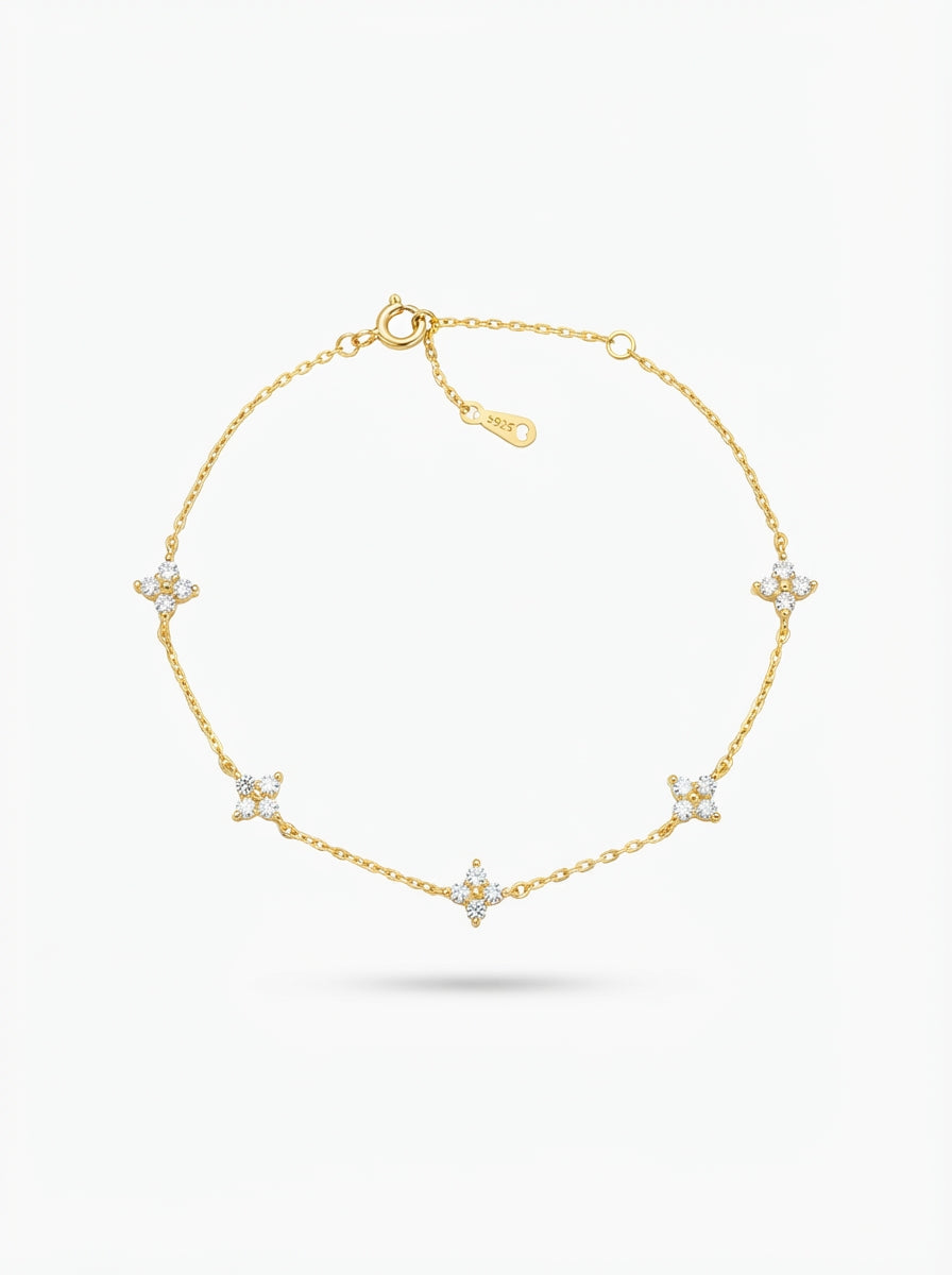 Round Flower Bracelet
