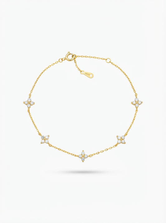Round Flower Bracelet