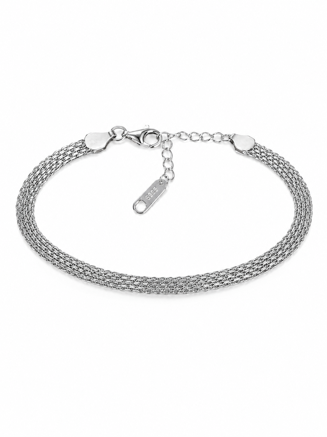 Woven Silver Bracelet